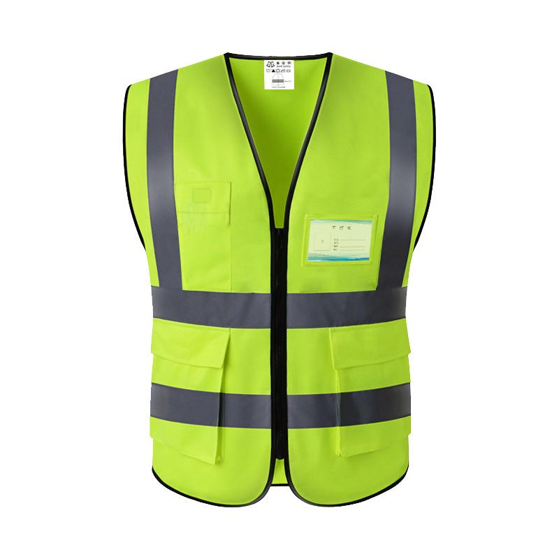 Reflective undershirt Reflective vest with pockets 003
